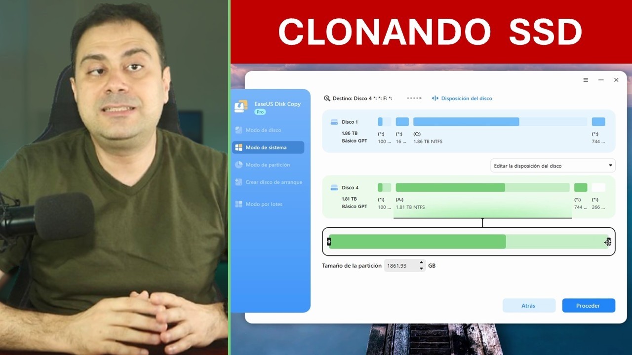 COPIAS EXACTAS, Windows 11, particiones UEFI GPT y sistema de archivos NTFS con BitLocker. SSD o HDD