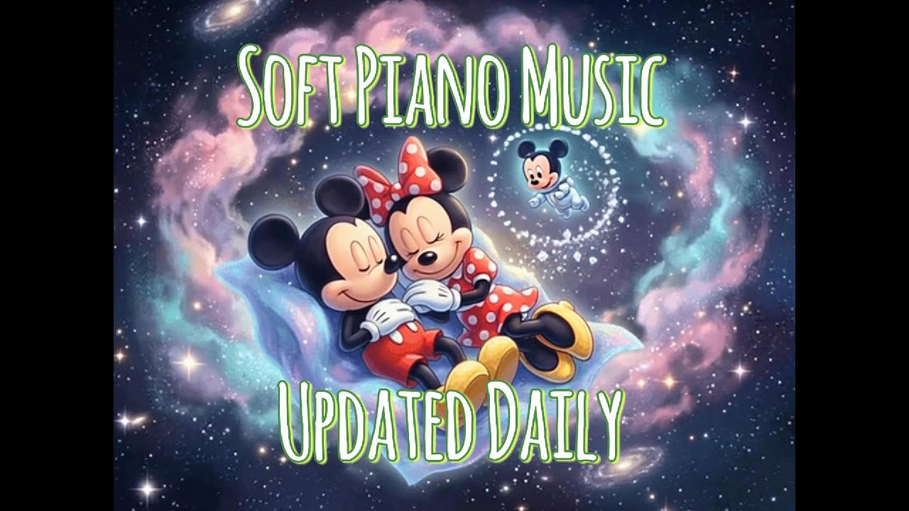 Try Listening to Uninterrupted Gentle Piano Music ⭐Made for calm Lullabies 🌙 Updated Daily Music