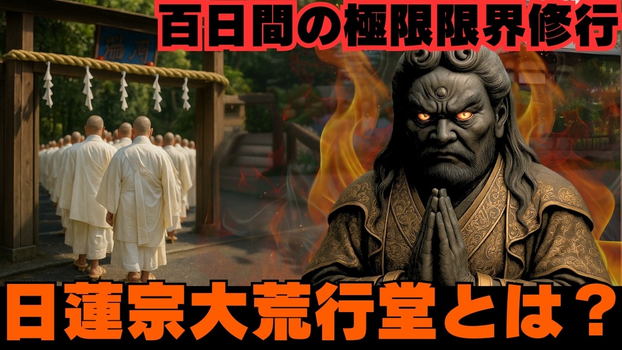 日蓮宗大荒行堂とは？修行の内容解説。100日間の加行所の全貌を明かす