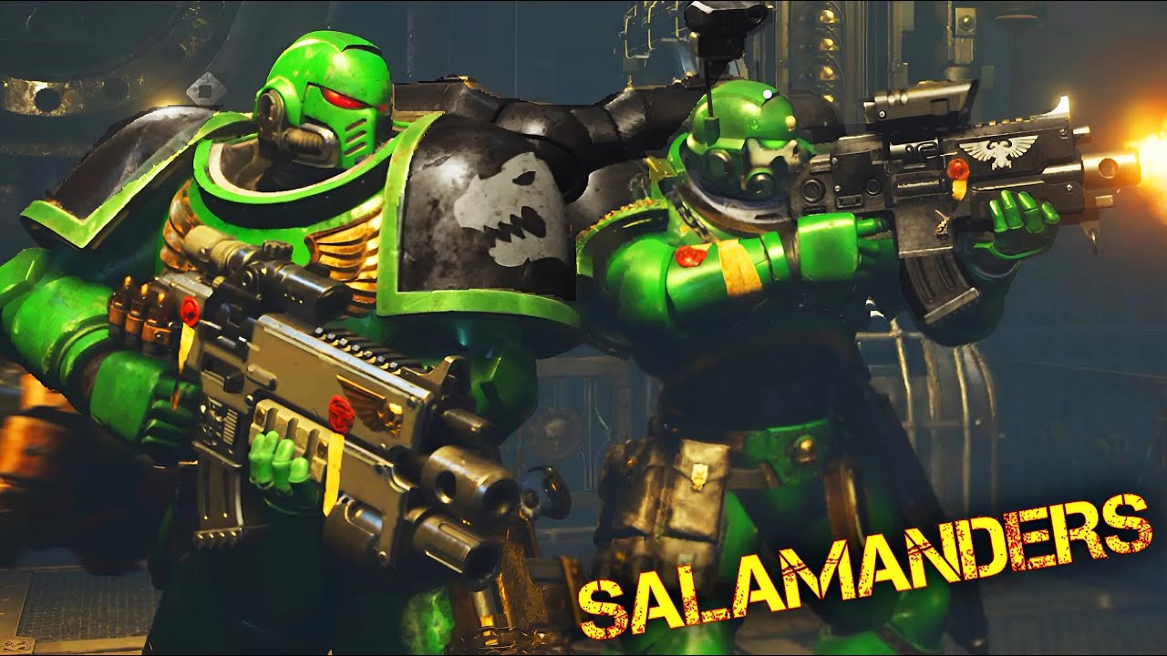 SALAMANDERS SQUAD: Tactical Class EPIC Gameplay! - Warhammer 40k: Space Marine 2