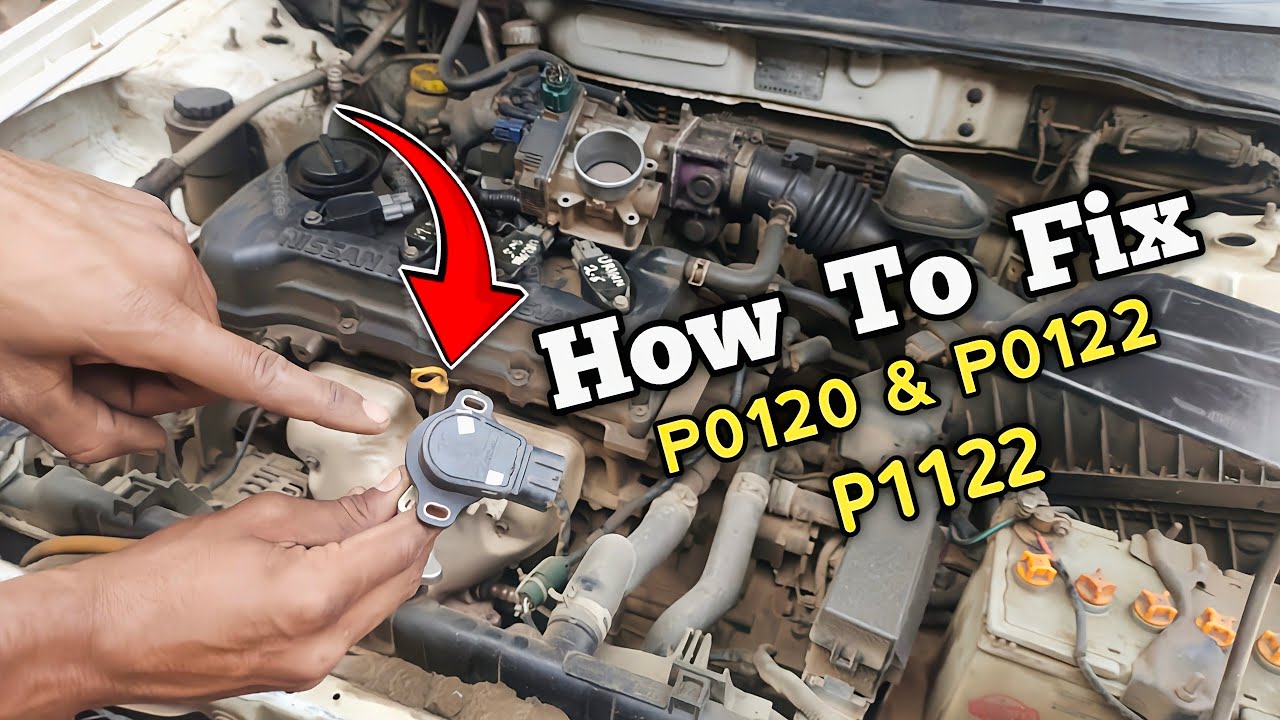 Nissan No Acceleration P0120, P0122, P1122 Solution | Throttle Position Sensor P0120 and P0122 Fixed