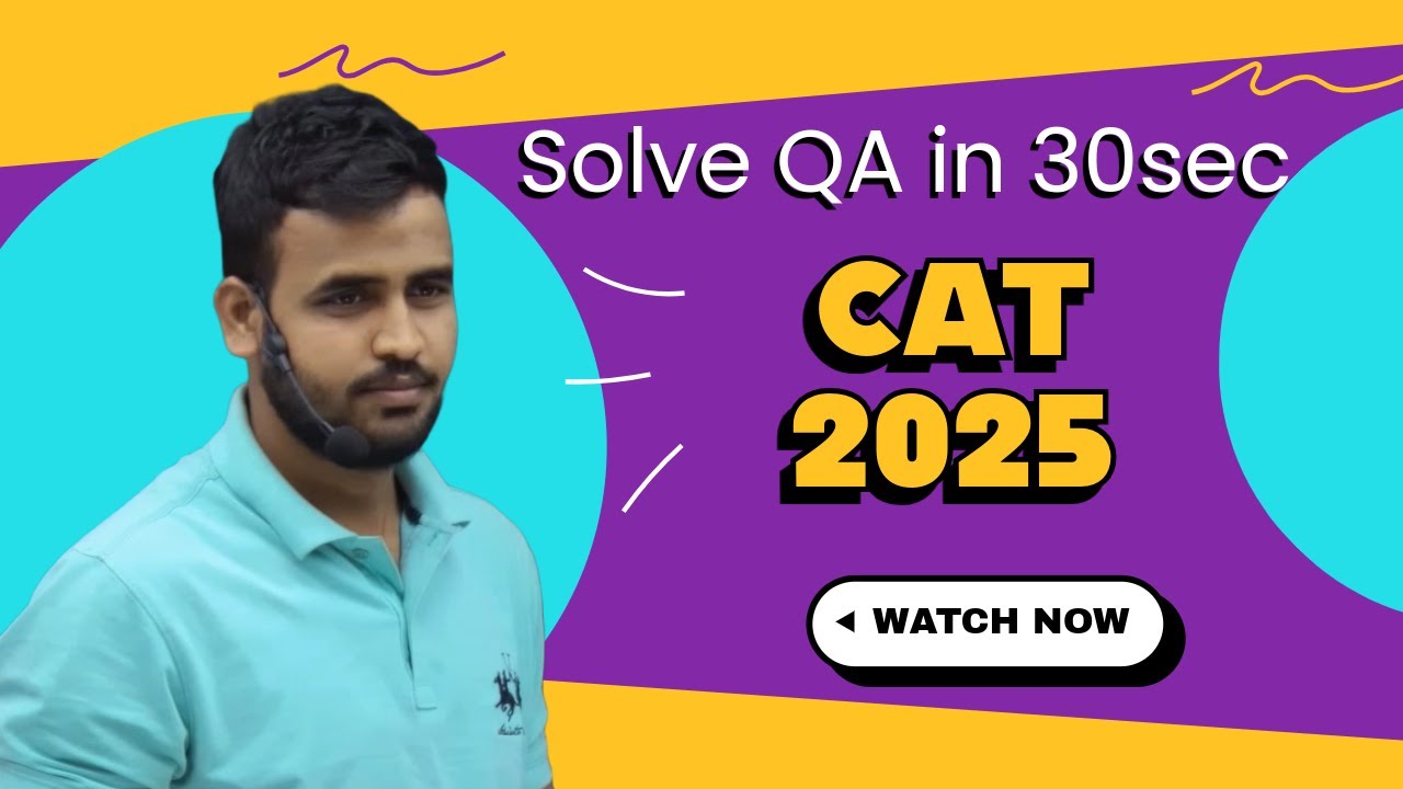 CAT 2021 QA PYQ ALGEBRA