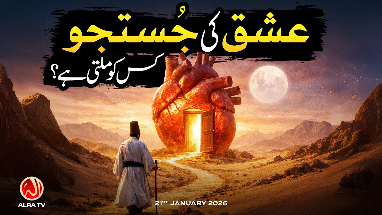 Ishq Ki Justaju Kis Ko Milti Hai? | Younus AlGohar | ALRA TV