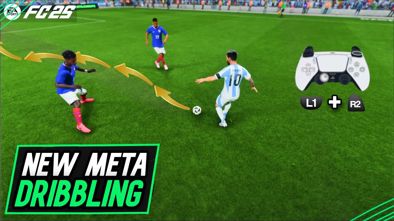КАК ВЕСТИ МЯЧ В EA FC 25 — Полное руководство по дриблингу