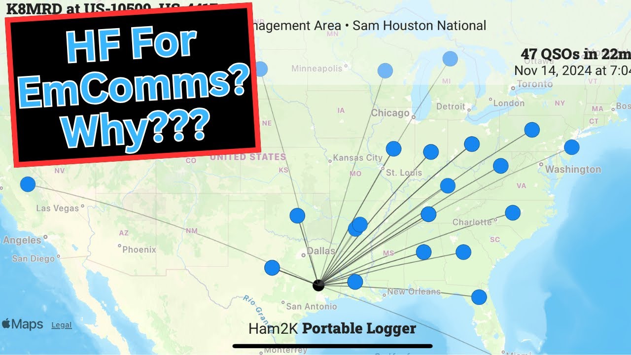 Why Use HF For EmComms?