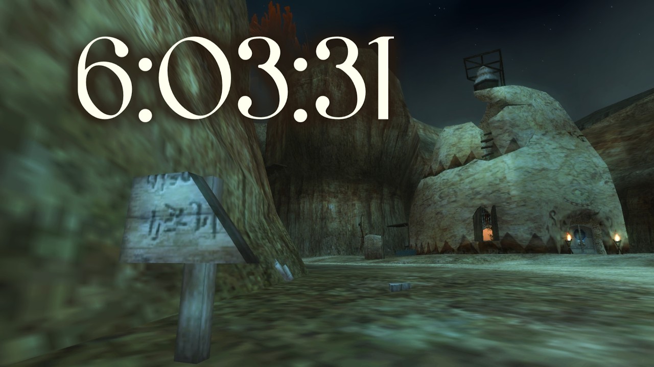 Twilight Princess 100% speedrun in 6:03:31 (world record)