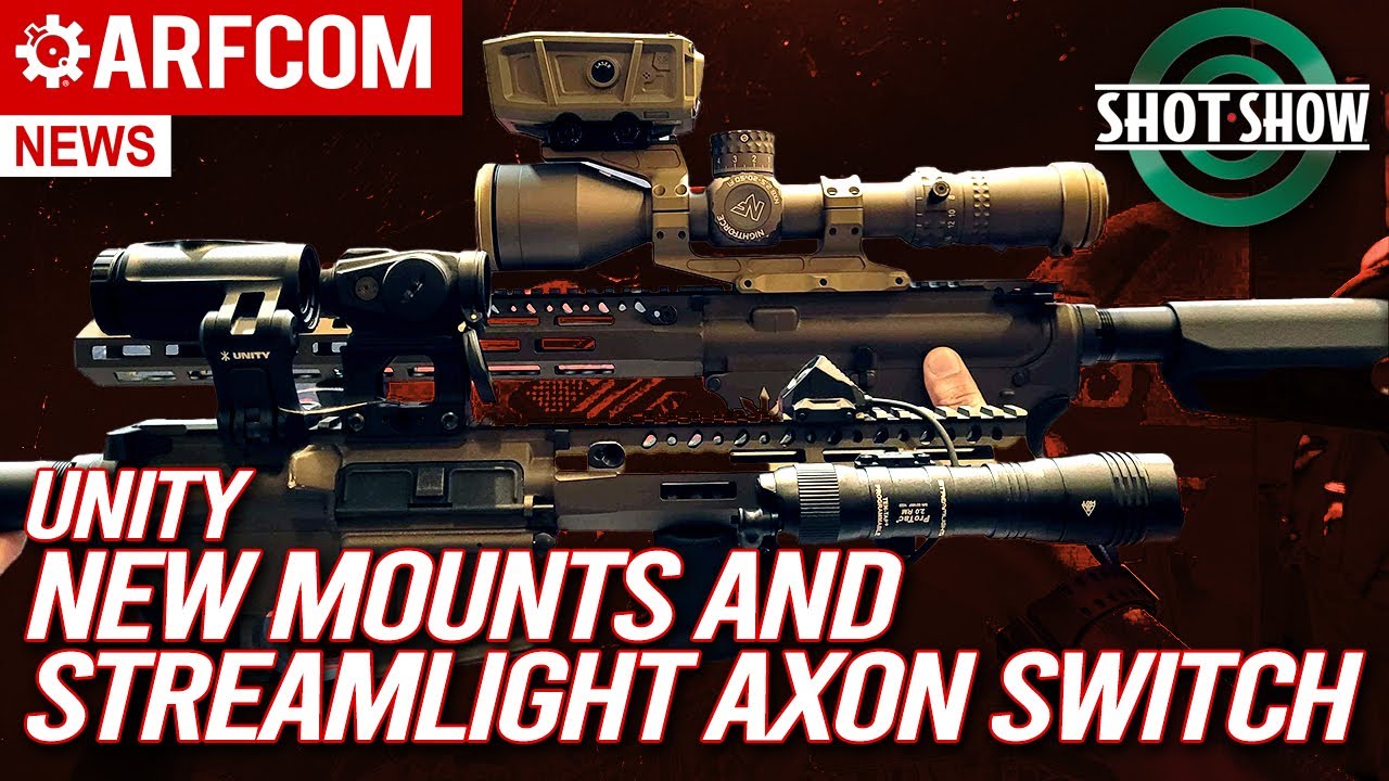 Новые крепления Unity и коммутатор Streamlight Axon | Unity | Выставка Shot Show 2025