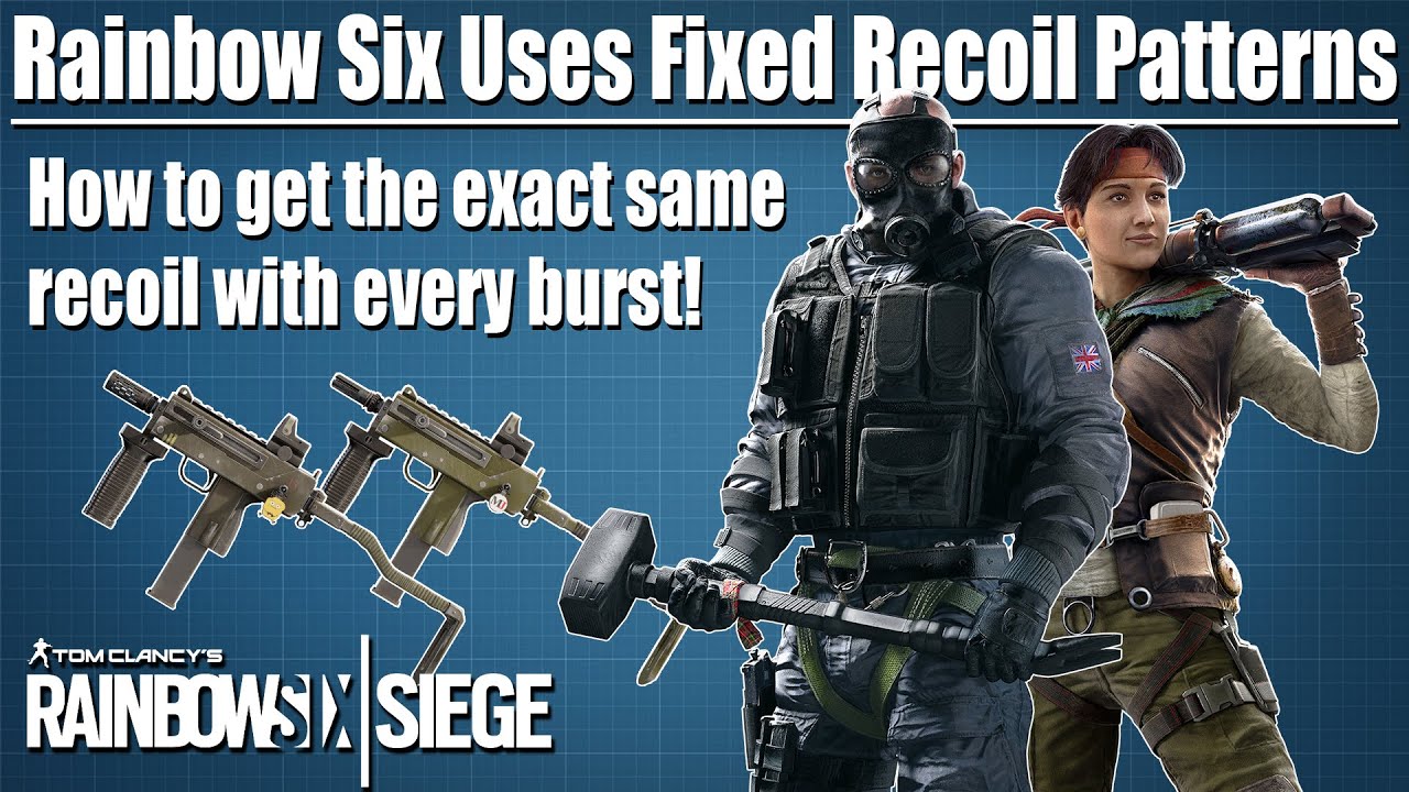 Recoil in R6 is NOT random! - Rainbow Six Siege
