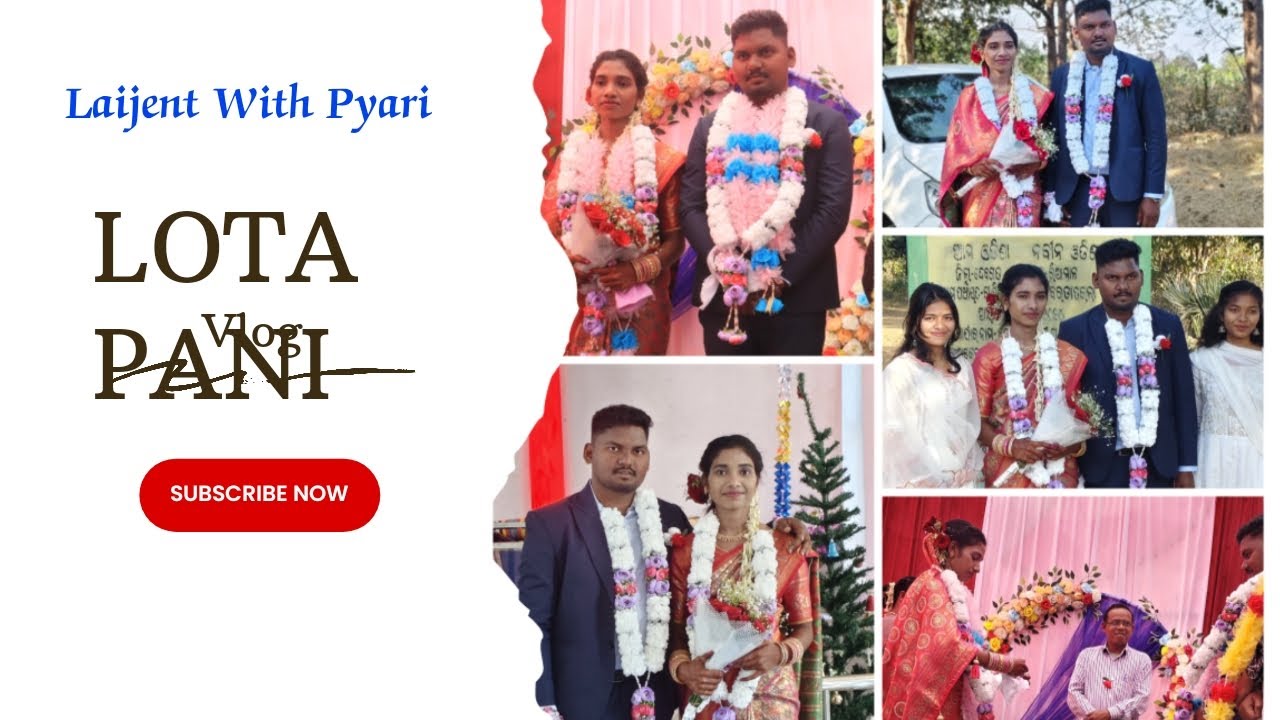 Lota pani//Engagement//(Rev.Laijent With Pyari) Bardataila Deogarh#Christian MundaTribulrituals 
