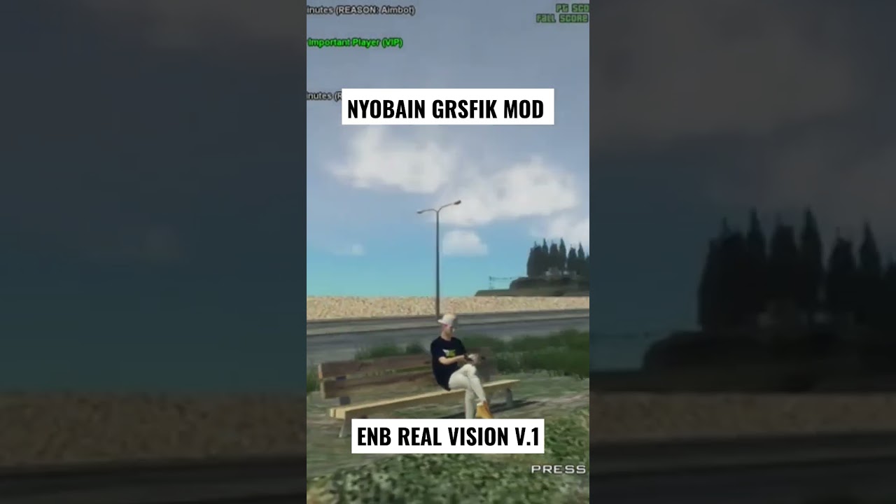 Grafik mod GTA sa Enb real vision v.1 #gta #samp #modpack #modgtasa #short  #mod #dutayg #grafikmod