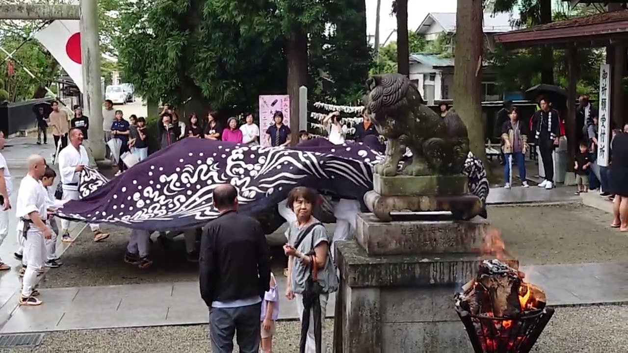 總宮神社初日獅子舞一番2025