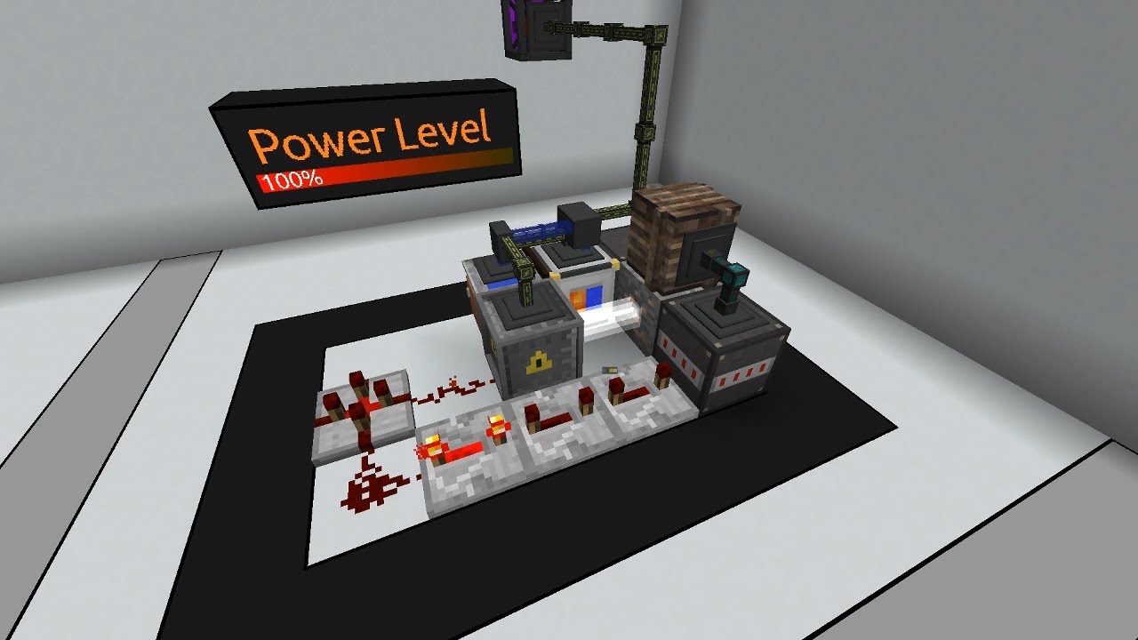 Minecraft - Early Game Auto-ore miner (Actually Additions)