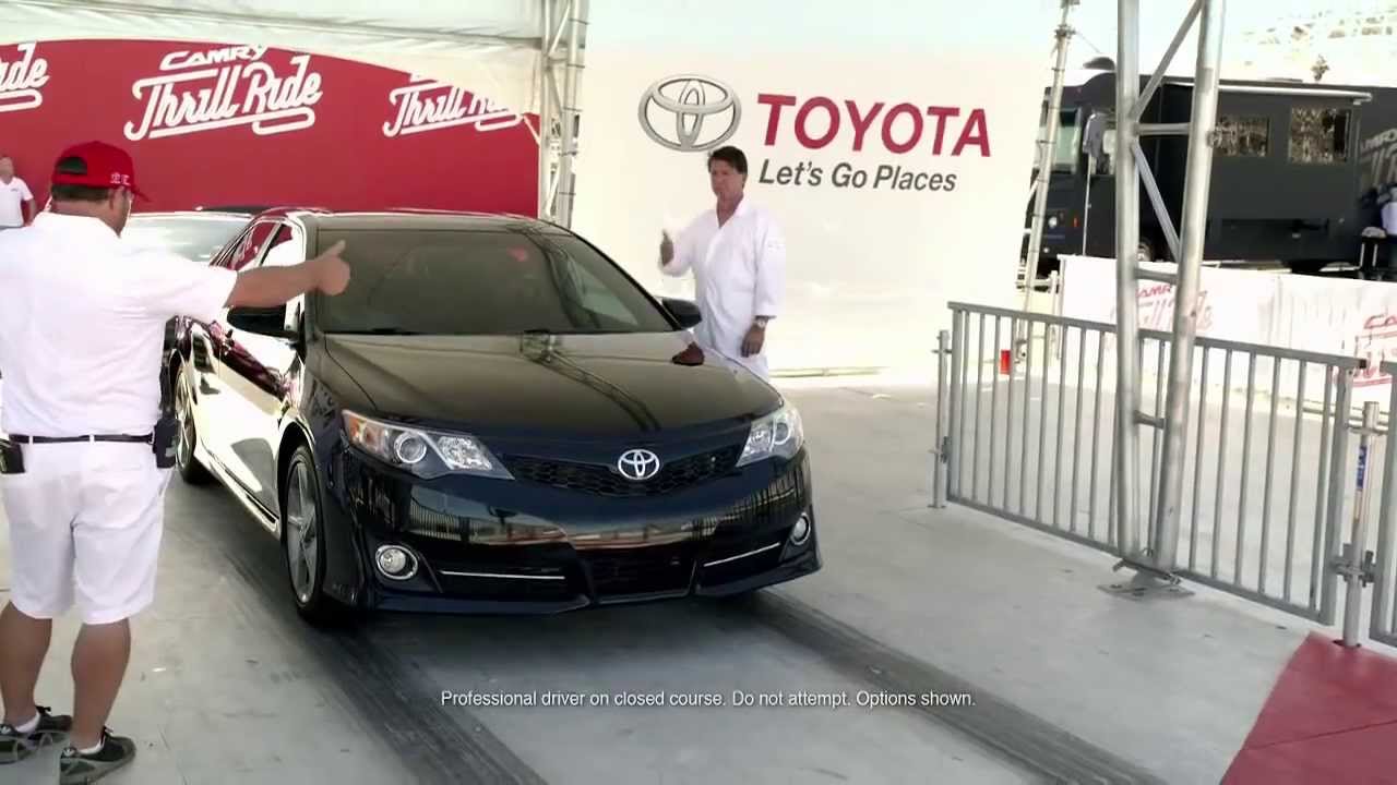 2013 Toyota Camry SE Commercial  Toyota Camry Thrill Ride