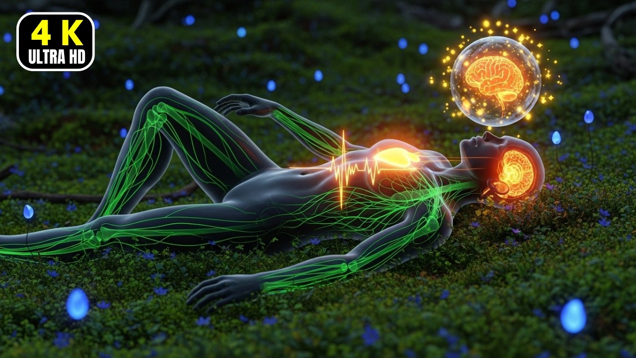 528Hz + 741Hz + 963Hz 💫 The Deepest Healing Sleep: Whole Body Regeneration, Stop Overthinking