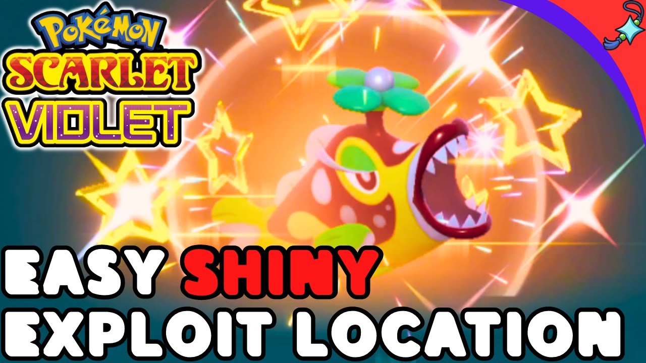 Easy SHINY Bruxish EXPLOIT Location for Pokemon Scarlet and Violet