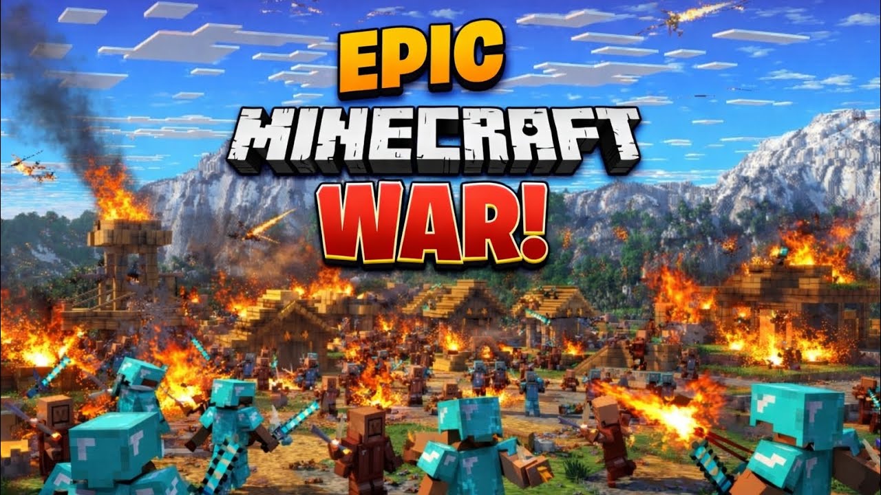 EPIC MINECRAFT WAR 🔥 | Aaj Sabse Badi Fight Hone Wali Hai!#Arjun