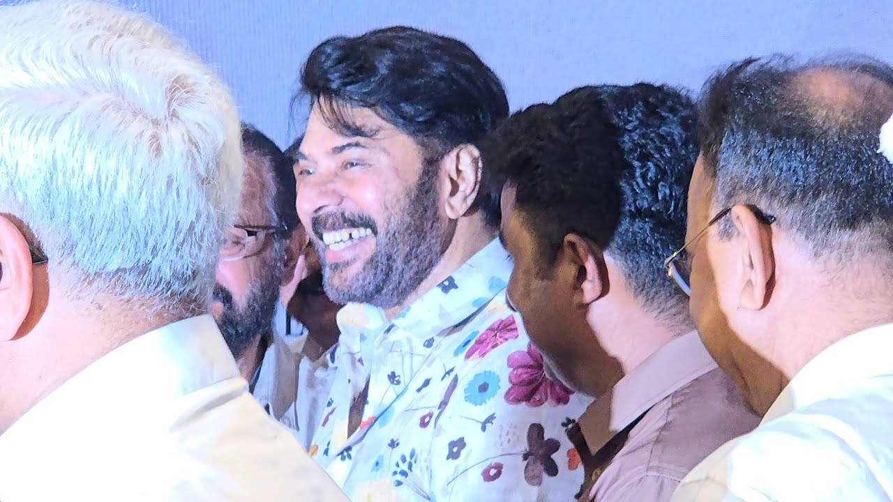 പത്മഭൂഷൻ മമ്മൂട്ടിയെ പൊന്നാട അണിയിച്ച് ആദരിച്ചപ്പോൾ ❤️ ✨ കാതോട് കാതോരം Launch ❤️😍🤩Mammootty 