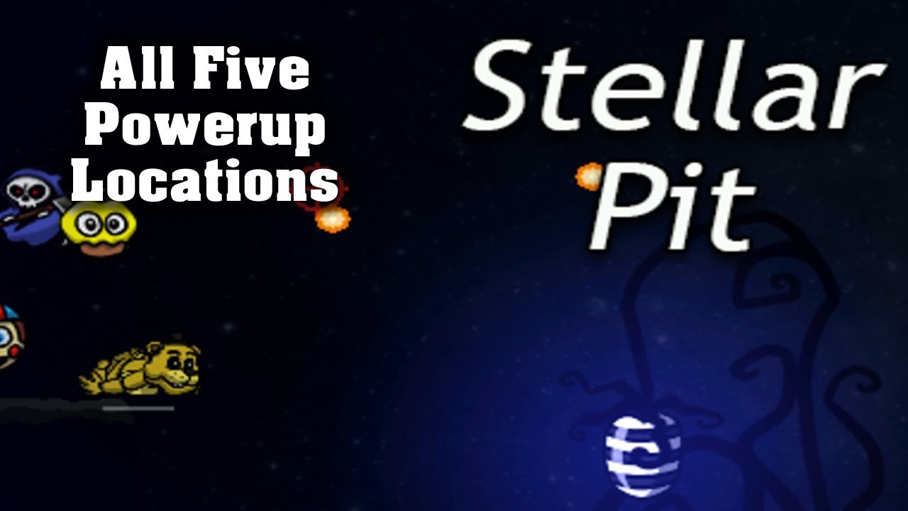 Freddy in Space 2 - Stellar Pit (Level 4) - All 5 Powerup Locations