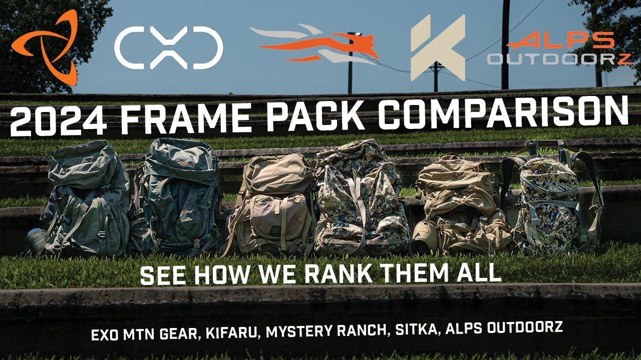 Backcountry Frame Pack Test | Best in the hunting industry! | Exo | Kifaru | Mystery Ranch | Sitka