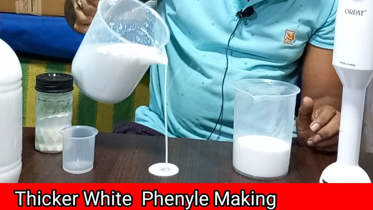Thicker White Phenyle Making 