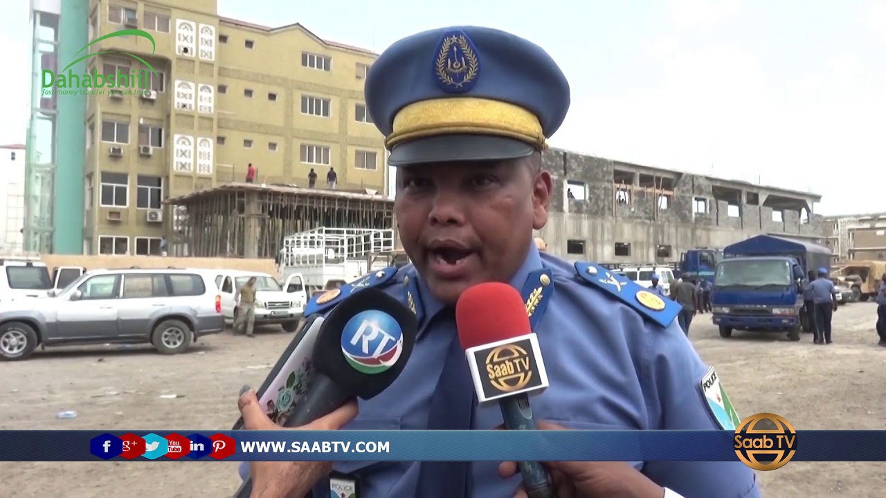 Ciidamada Booliska Jabuuti iyo kuwa Faransiiska oo soo bandhigay Tababar