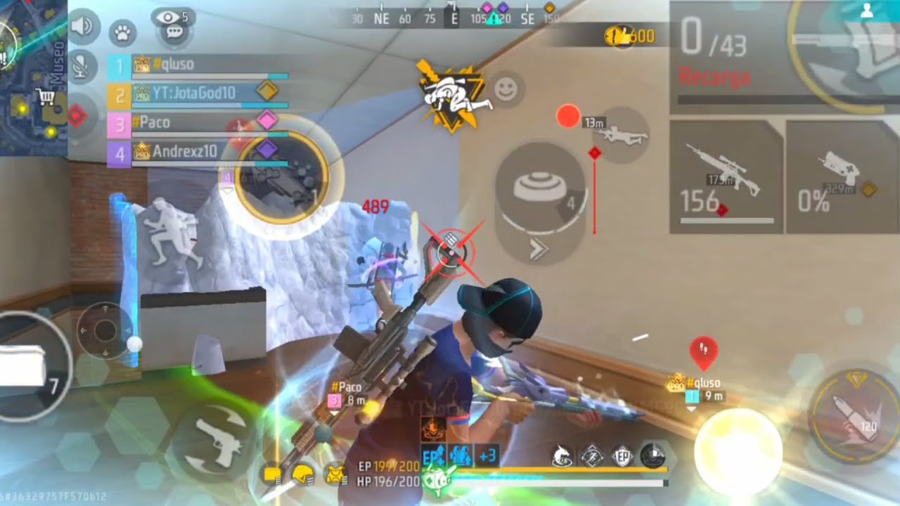 ASI JUEGA UN JUGADOR PROFESIONAL EN FREE FIRE❤️ // ROAD 60k🤯