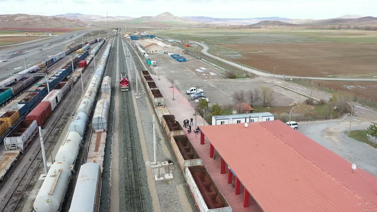 Bostankaya Tren İstasyonu Saha görüntüsü