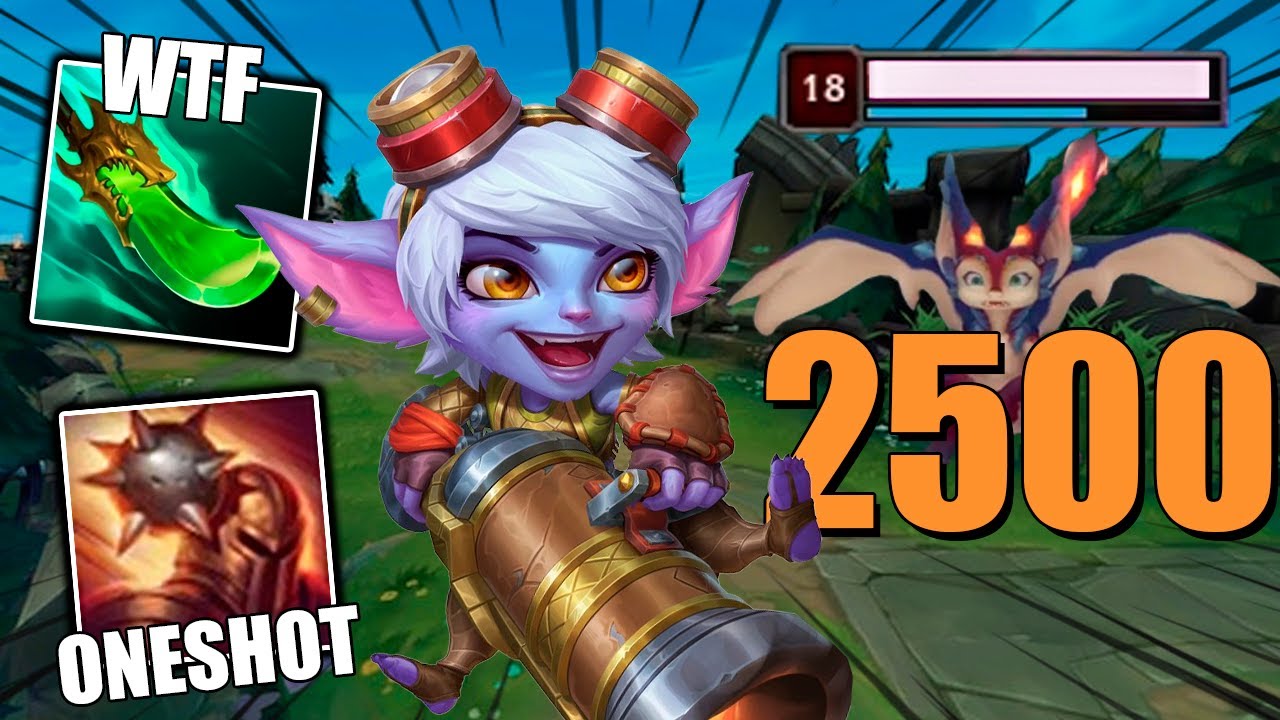 ¡WTF! TRISTANA pero de JUNGLA con ESTA NUEVA BUILD😱 * ¿NECESITA NERF?*