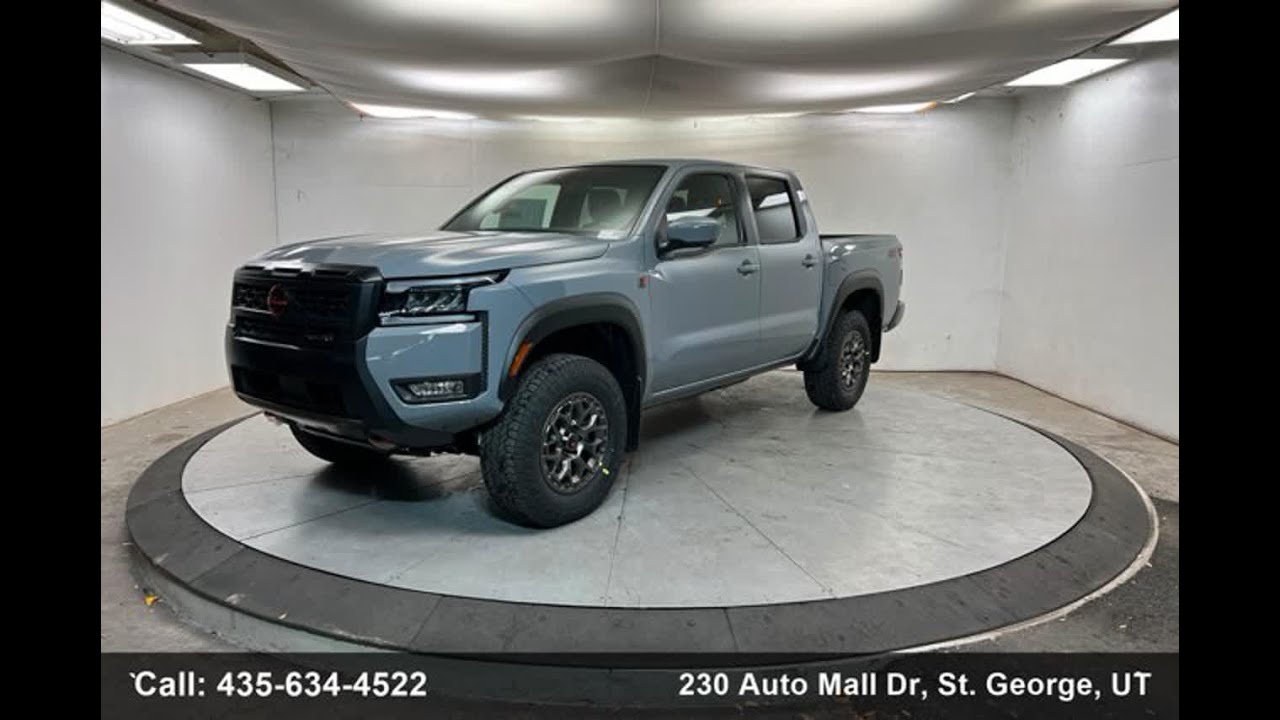2026 Nissan Frontier PRO-4X w/R Package UT St George, Mesquite, Cedar City, Hurricane, Kanab