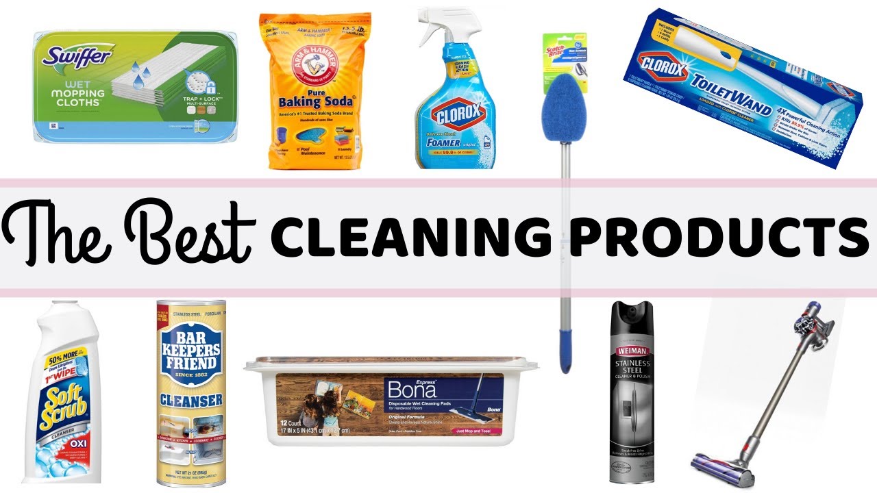 THE BEST HOUSEHOLD CLEANING PRODUCTS |10 PRODUCTS THAT MAKE CLEANING SO MUCH EASIER