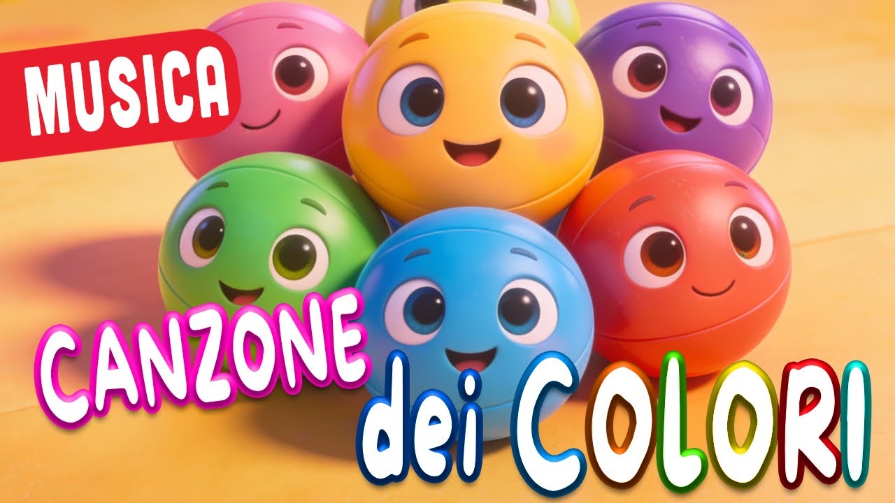 Impariamo i Colori 🌈 Canzone per Bambini