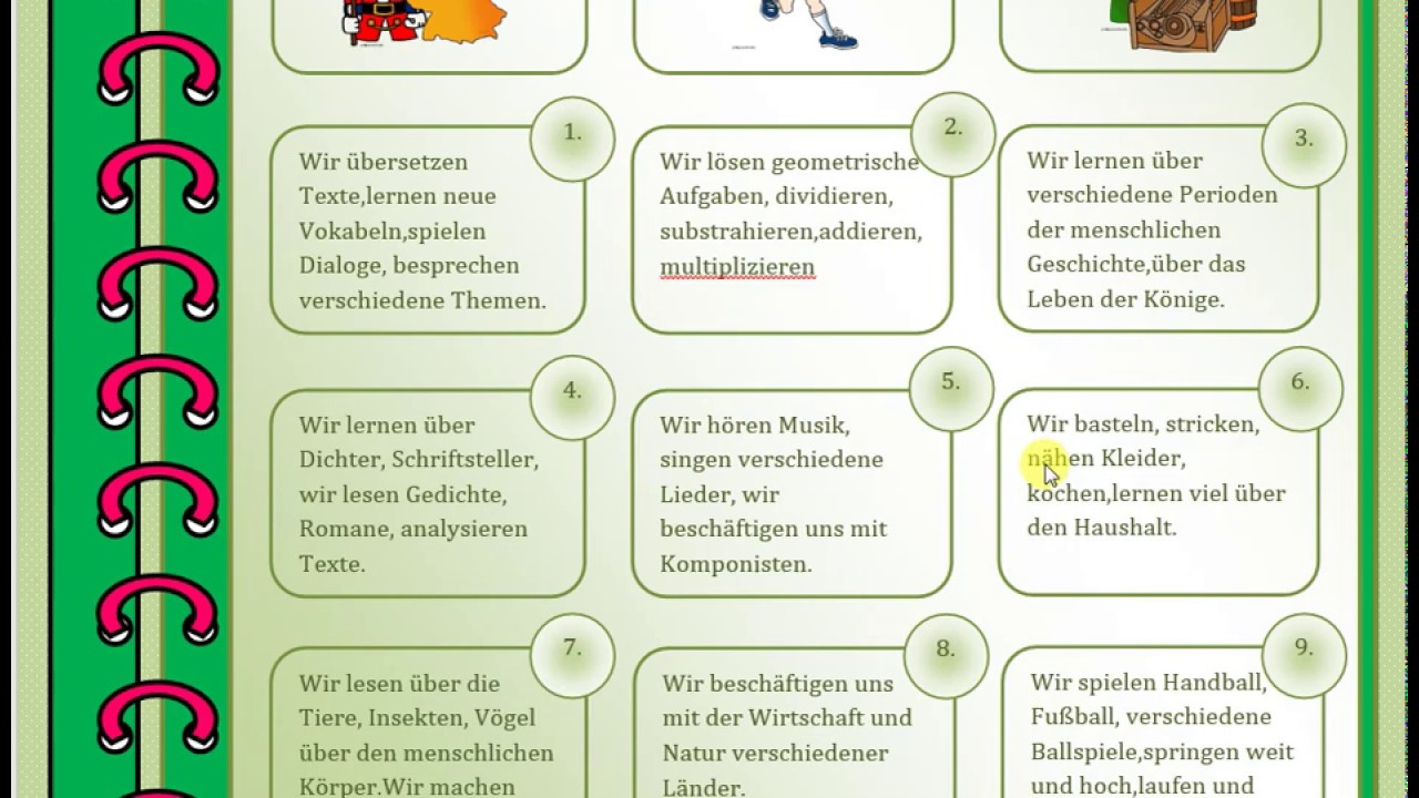 Welche Schulfach ist es =