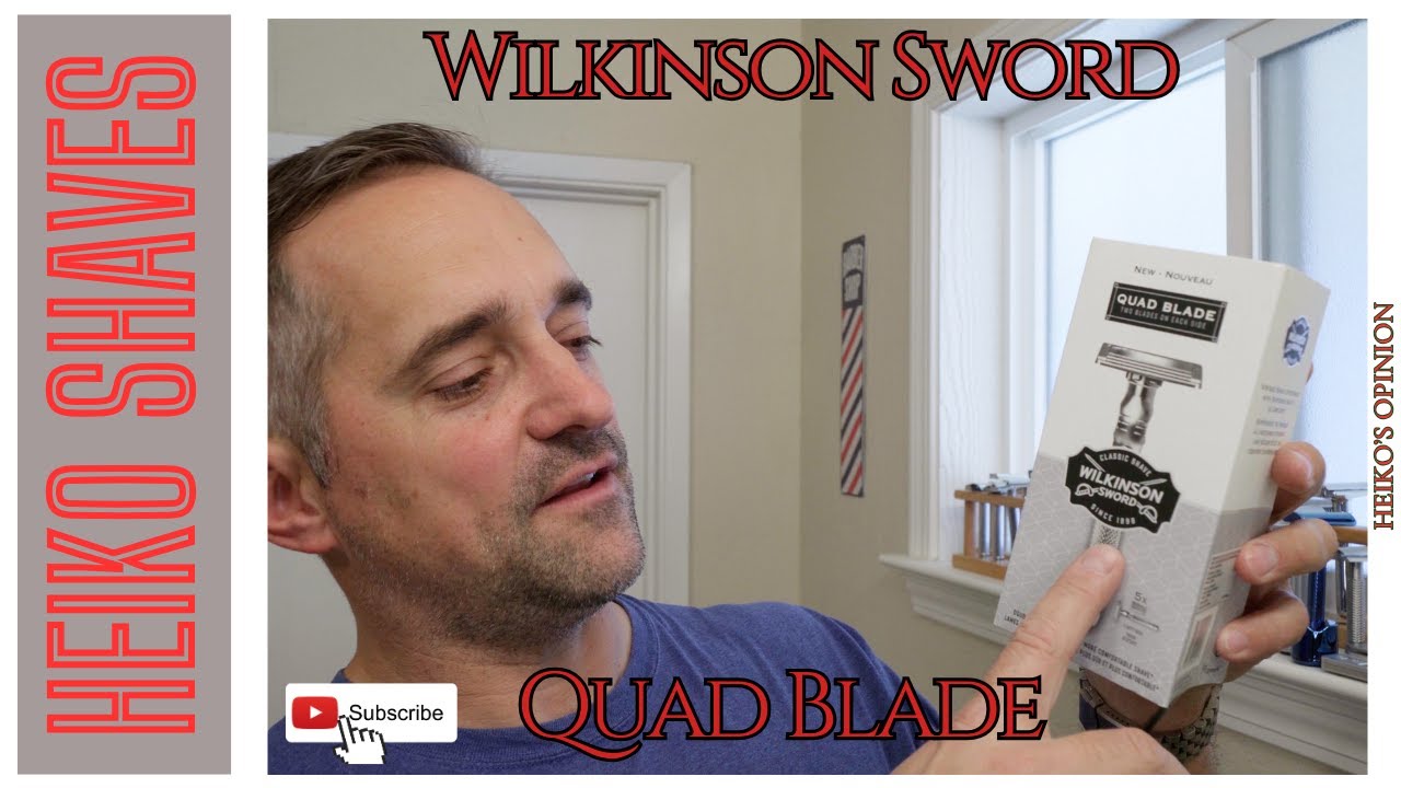 Wilkinson Sword Quad Blade Razor - Alternative to DE shaving?