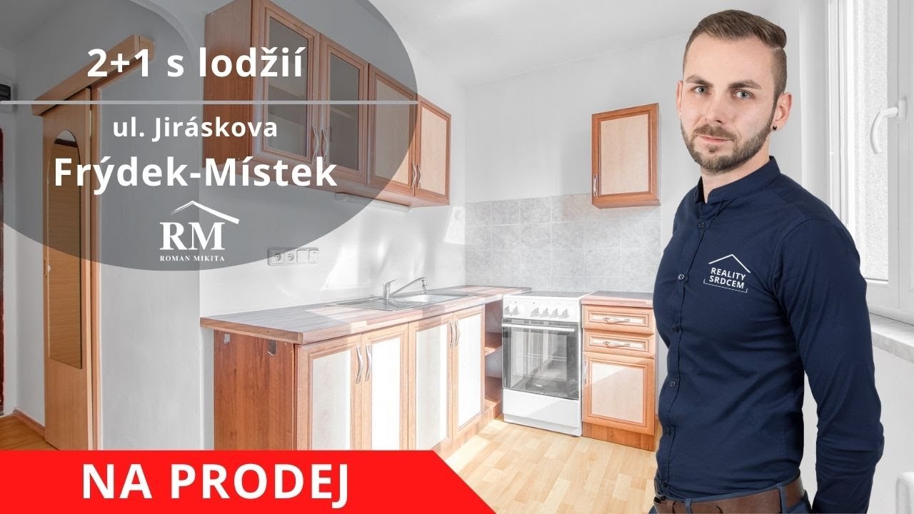 Prodej bytu 2+1 s lodži&iacute;, ul  Jir&aacute;skova, Fr&yacute;dek M&iacute;stek