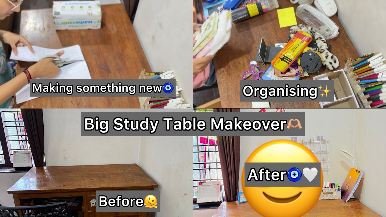 Table makeover.!!🔥🧿 #vismayaart #cleaning #minivlog