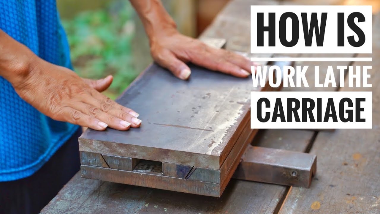 How To Scrape A Metal Slash Cut For Carriage Homemade Lathe