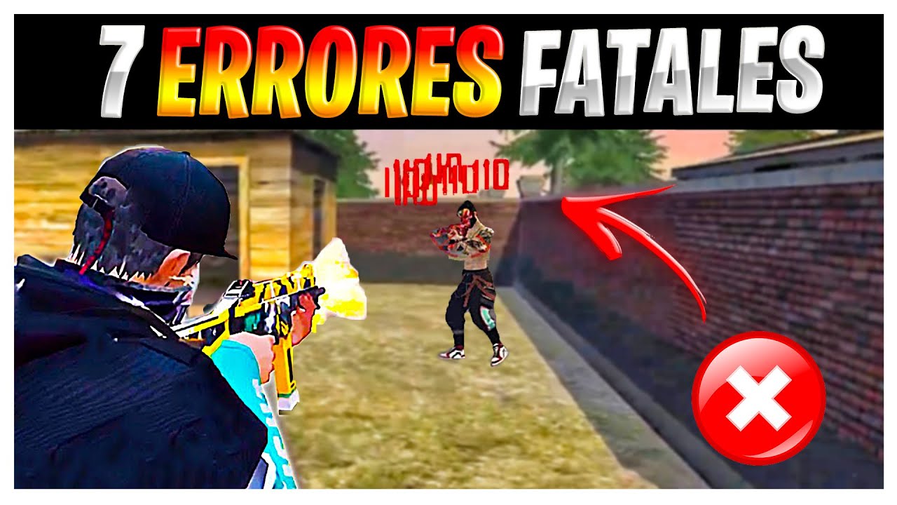 🔻7 ERRORES que te Hacen PERDER en FREE FIRE
