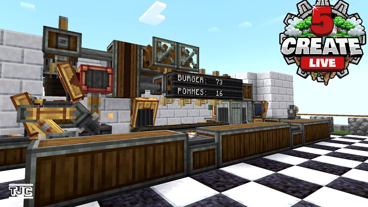 Automatischer BURGER-LADEN (mit Roboter) in Minecraft ⚙️Ep. 14