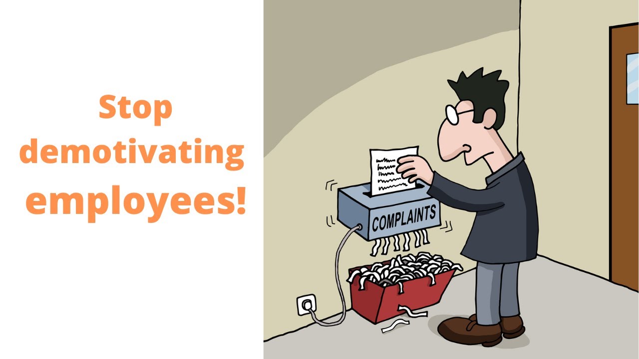 Employee Motivation - Stop Demotivating Employees