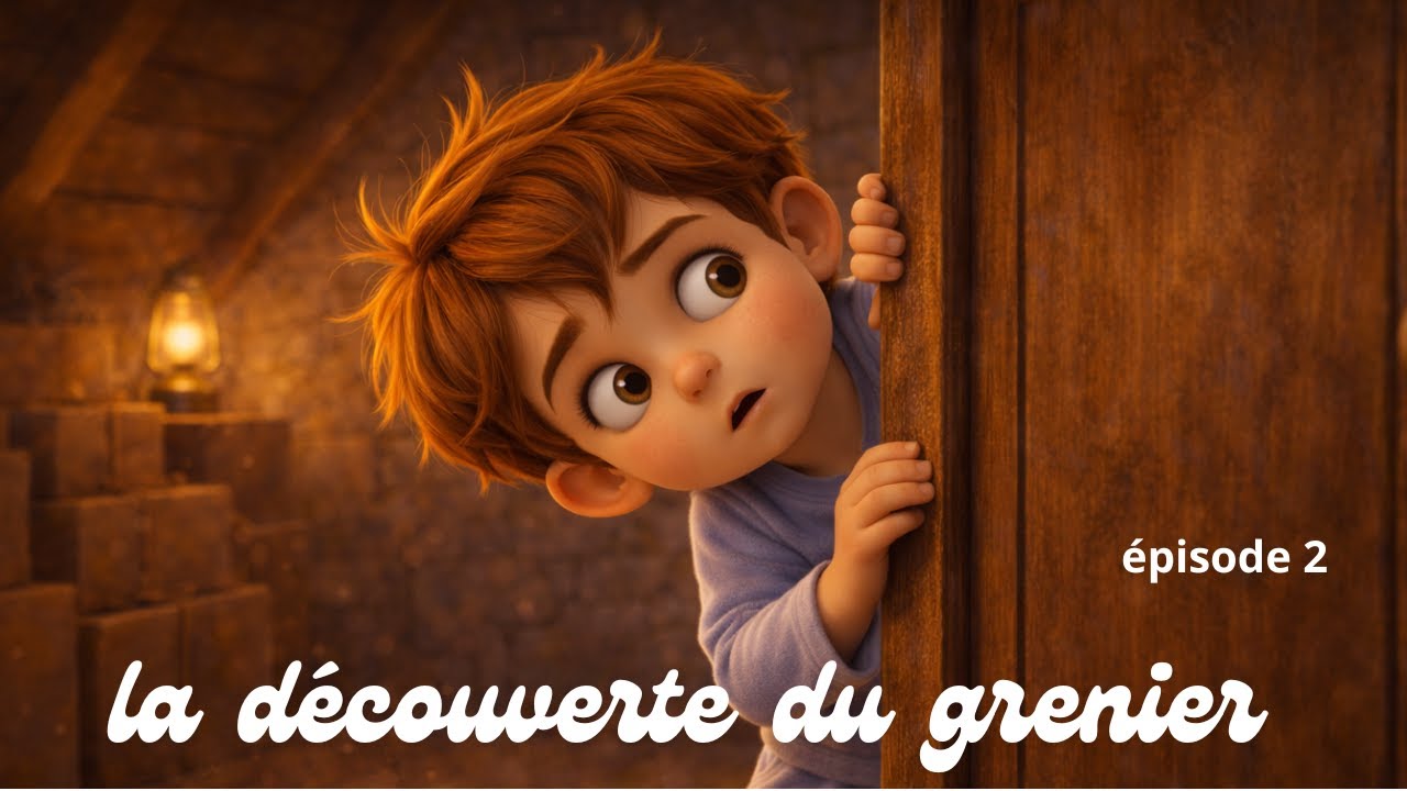 Un grenier dans l’appartement | Épisode 2 – La découverte du grenier | Histoire musicale cartoon