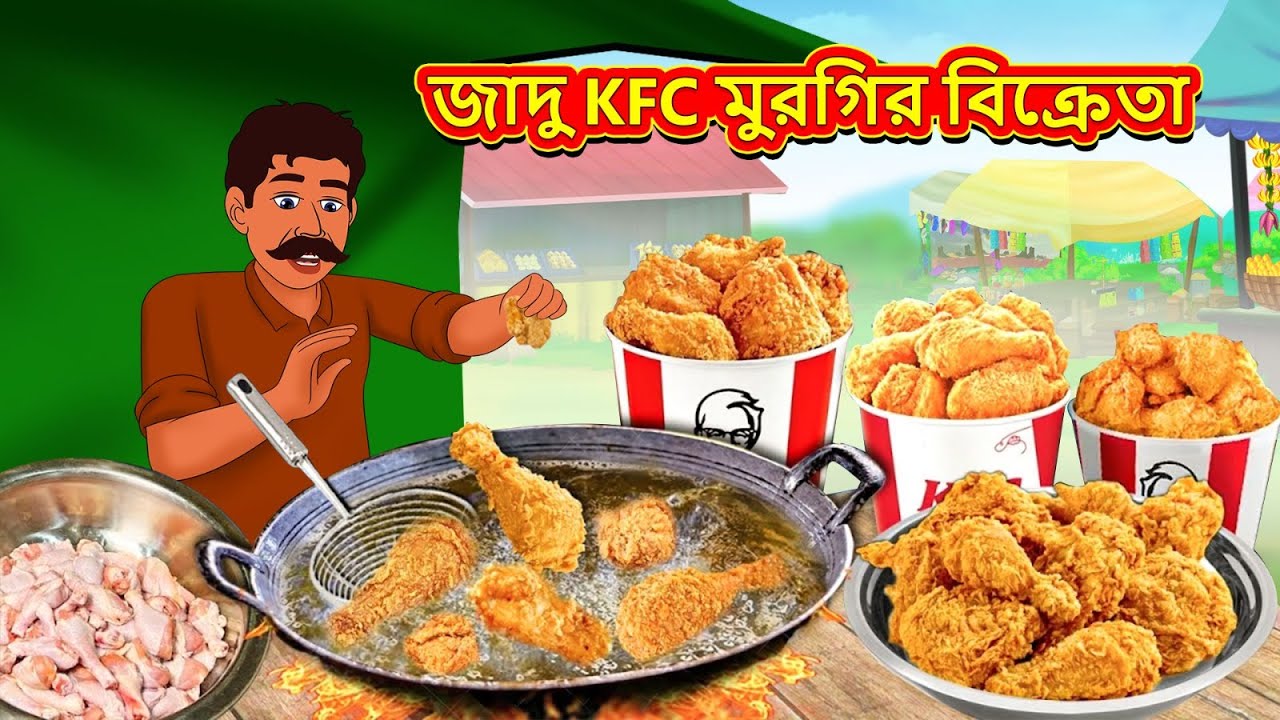 জাদু KFC মুরগির বিক্রেতা | Rupkothar Golpo | Bangla Cartoon | Bengali | Bangla Golpo