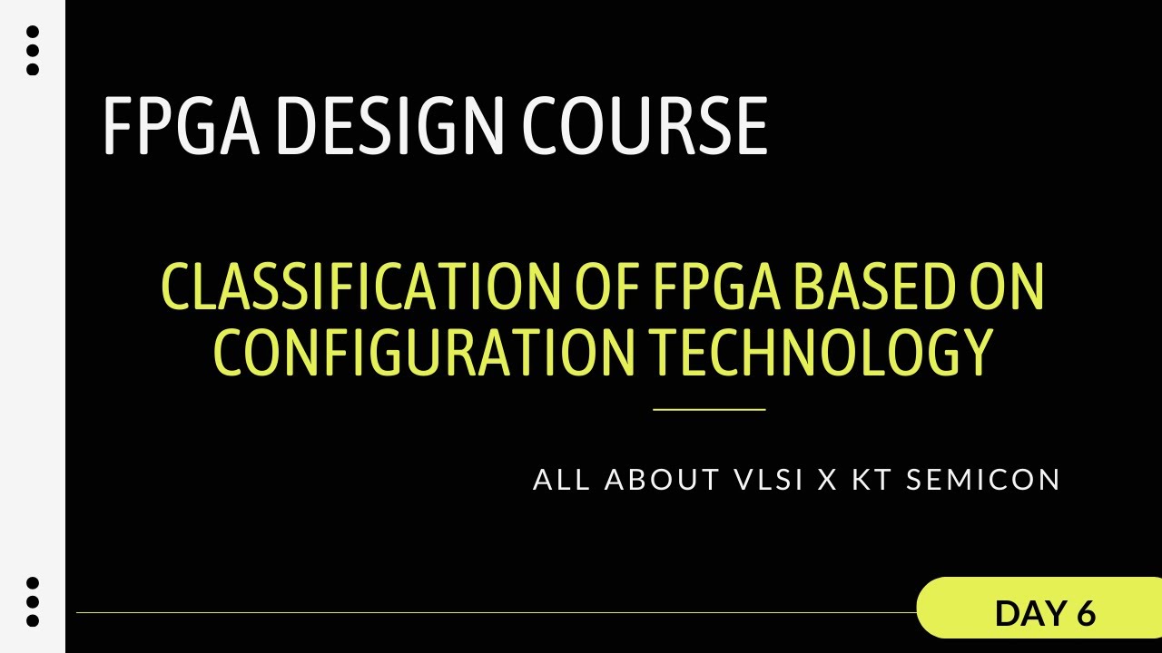 Classification of FPGA Based on Configuration Technology | SRAM vs Flash vs Antifuse