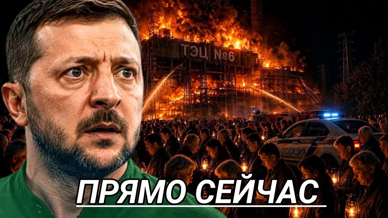 Киев погрузился во мрак / НАТО зашло в столицу 