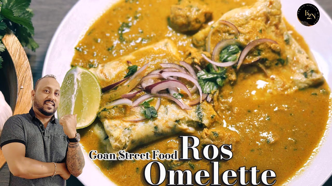 Ros Omelette | Goan street food Ros Omelette | Egg Recipe | Chicken recipe | Goan recipe @K2NFamily