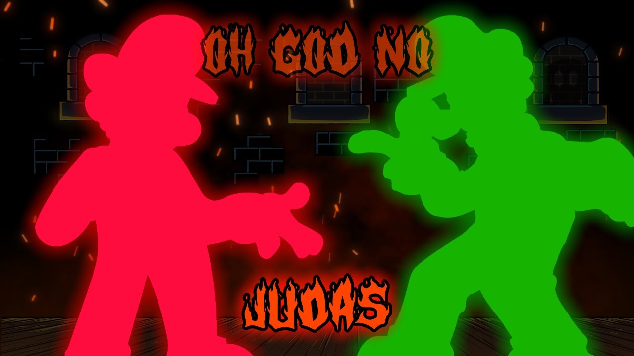FNF -  I Hate You - Judas / Mario vs Luigi (Mario's Madness V2/OH GOD NO)