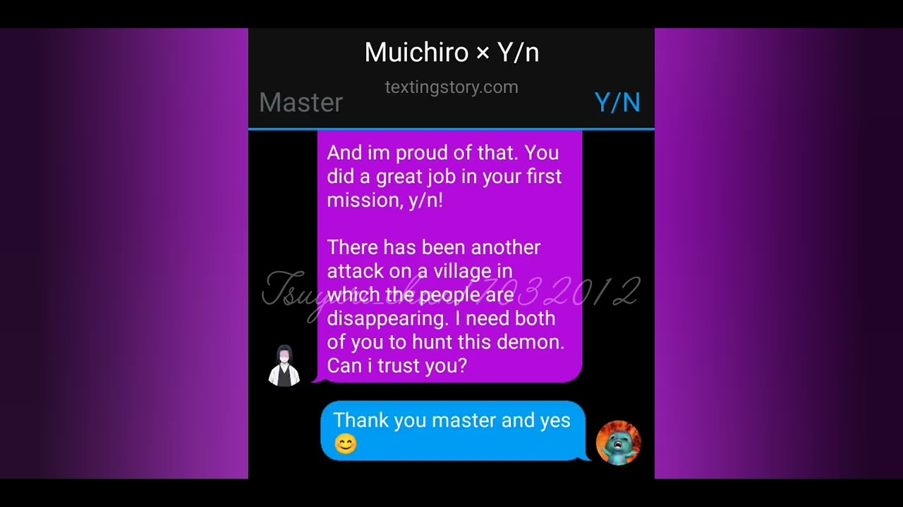 Muichiro × y/n | part 3 | texting story