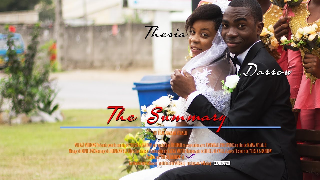 Summary of Thesia and Darrow's Congolese Wedding to Pointe Noire (Mariage Congolais)