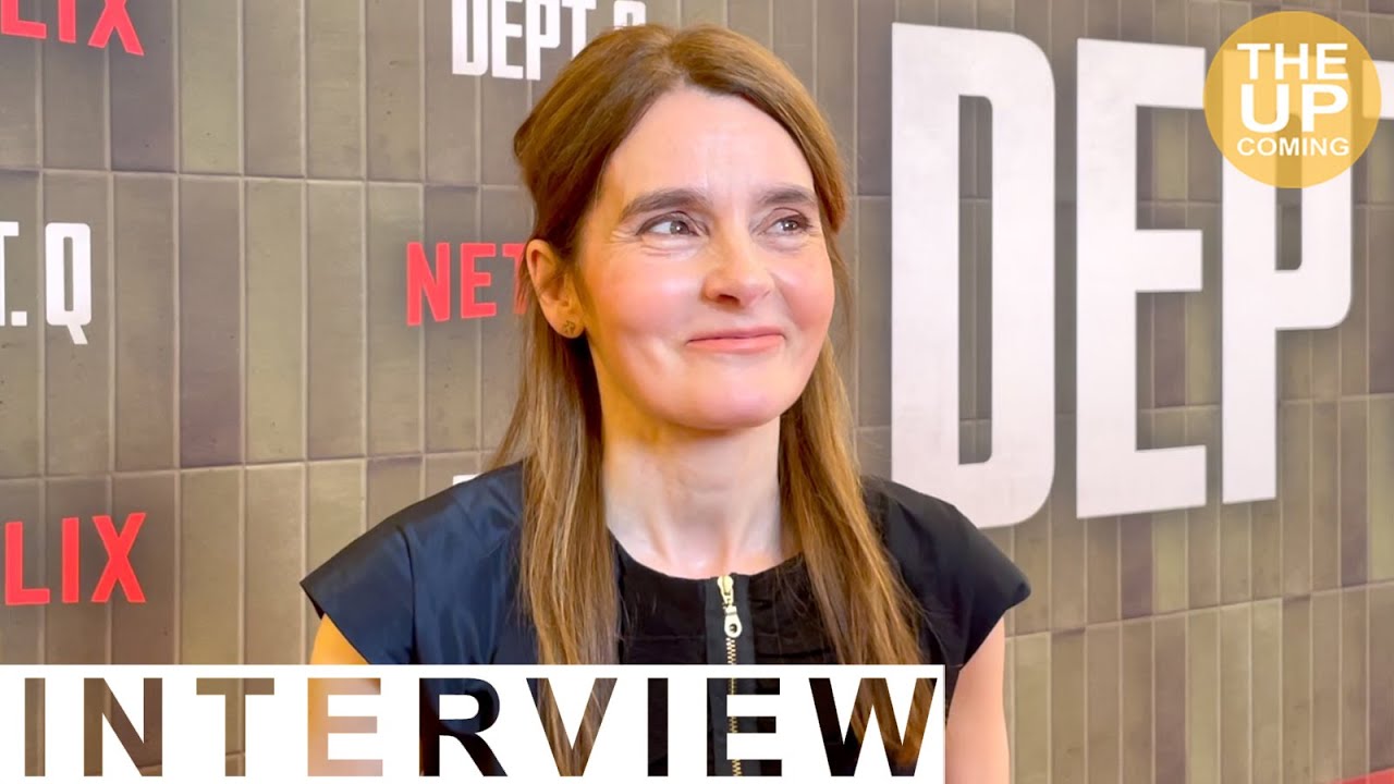 Shirley Henderson interview on Dept. Q at premiere: Humour in dark drama & enjoying Scotland