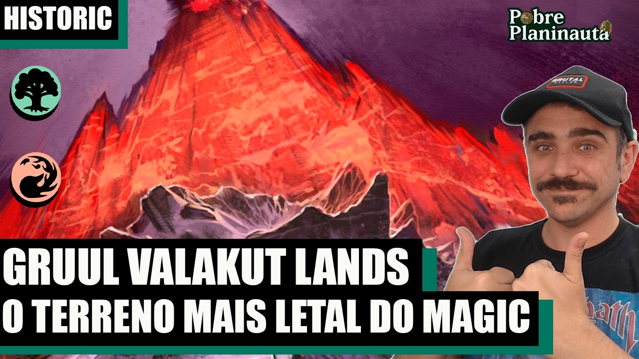 É SÓ BAIXAR TERRENOS E GANHAR O JOGO - Gruul Valakut Landfall Combo- MTG ARENA -  HISTORIC TMNT