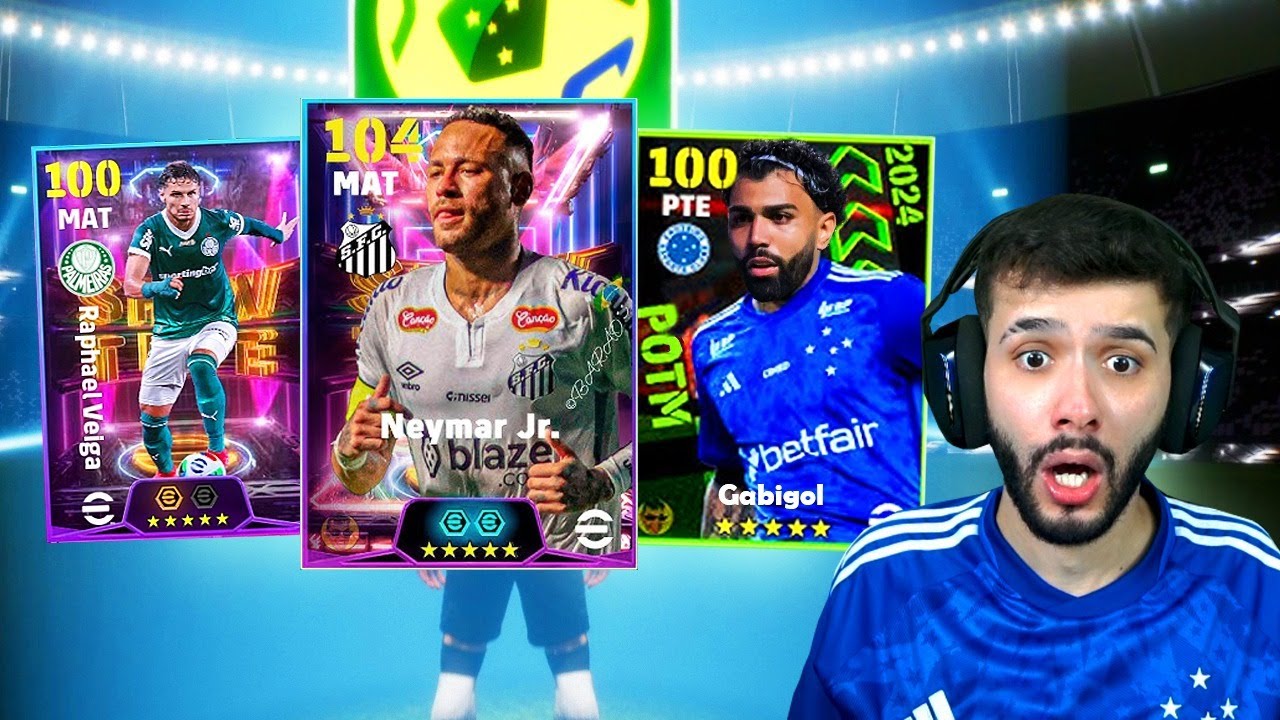 ABRI OS PACKS DO BRASILEIRÃO NO EFOOTBALL PELA PRIMEIRA VEZ! 😱🇧🇷